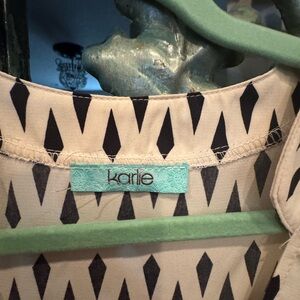 Karlie Black Diamond Print shorts jump suit